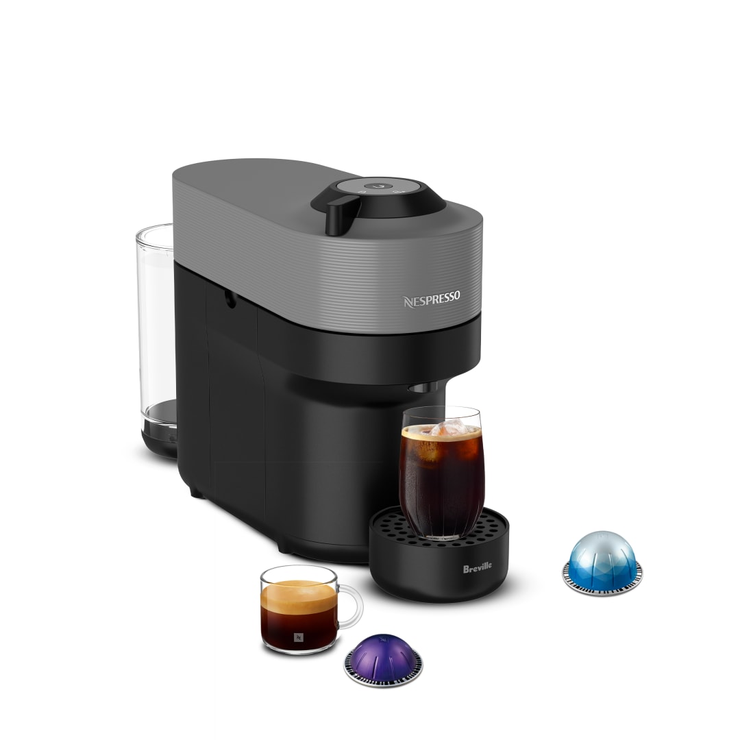 Nespresso Vertuo Pop Coffee and Espresso Maker by Breville, Dark Gray