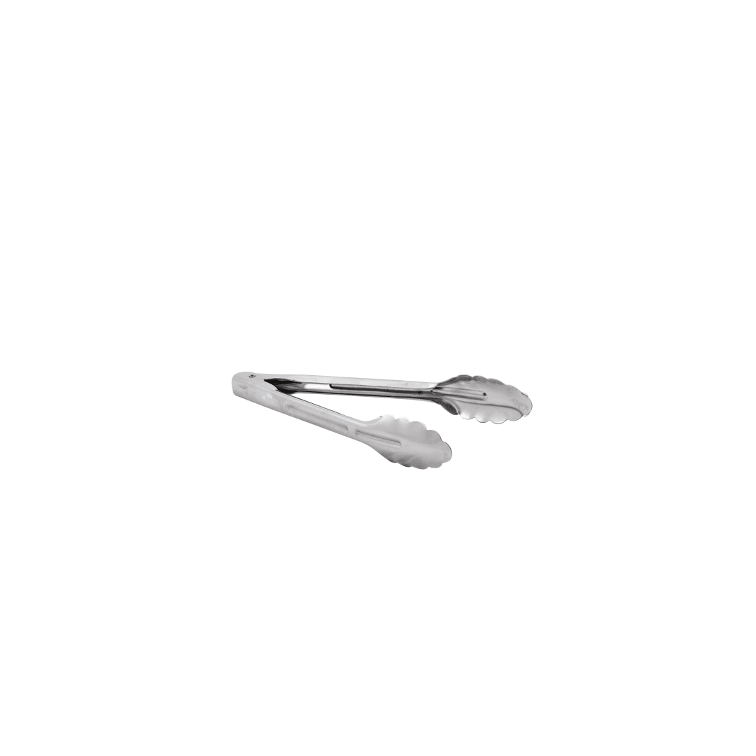TUF-10 - TONGS S/S 9-1/2" FLAT SPRING