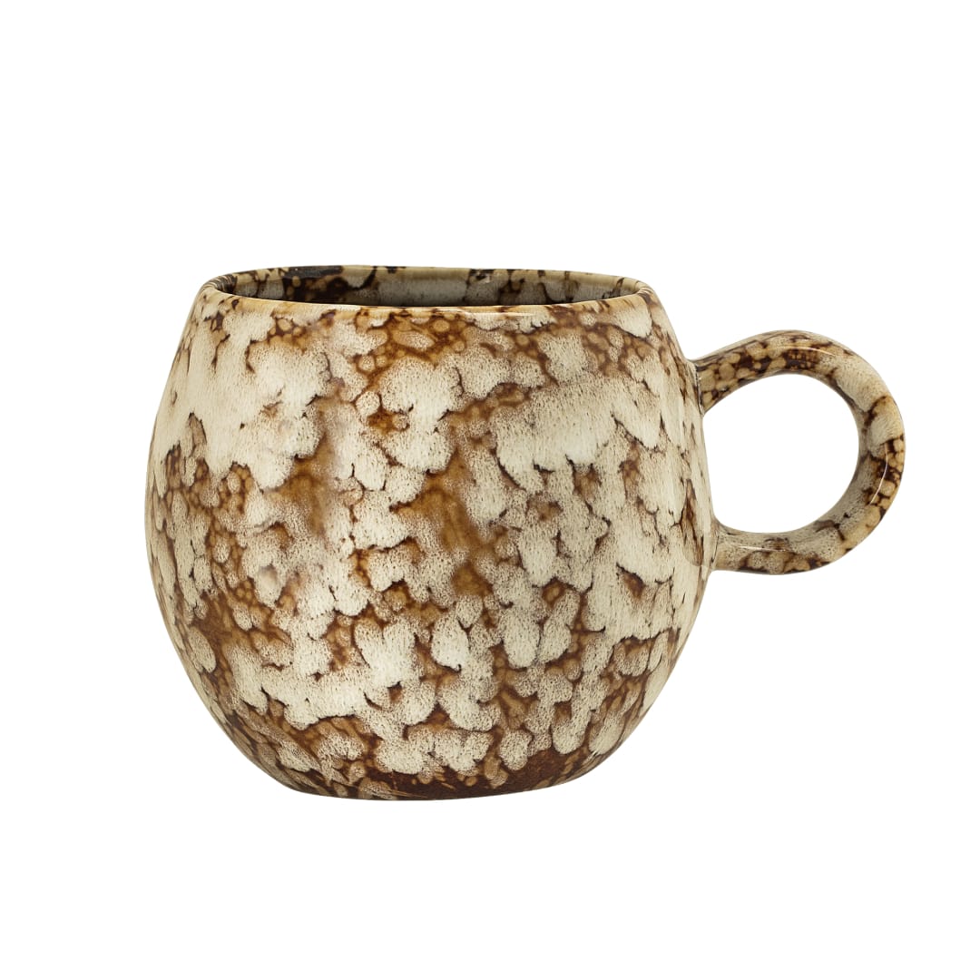 82072040 - Paula Cup, Brown, Stoneware STOCK: 300