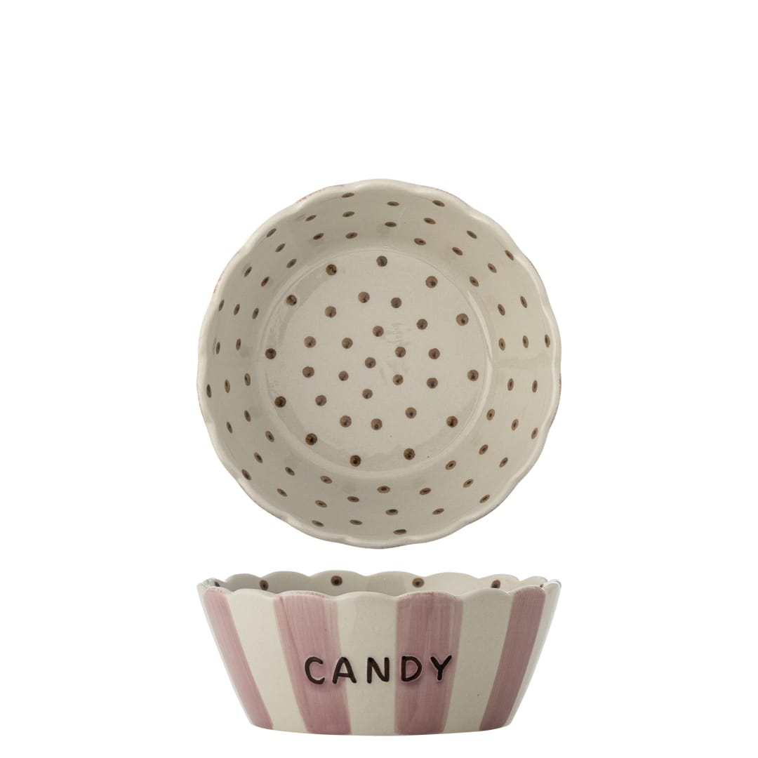 82063696 - Chip Bowl, Rose, Stoneware STOCK: 0