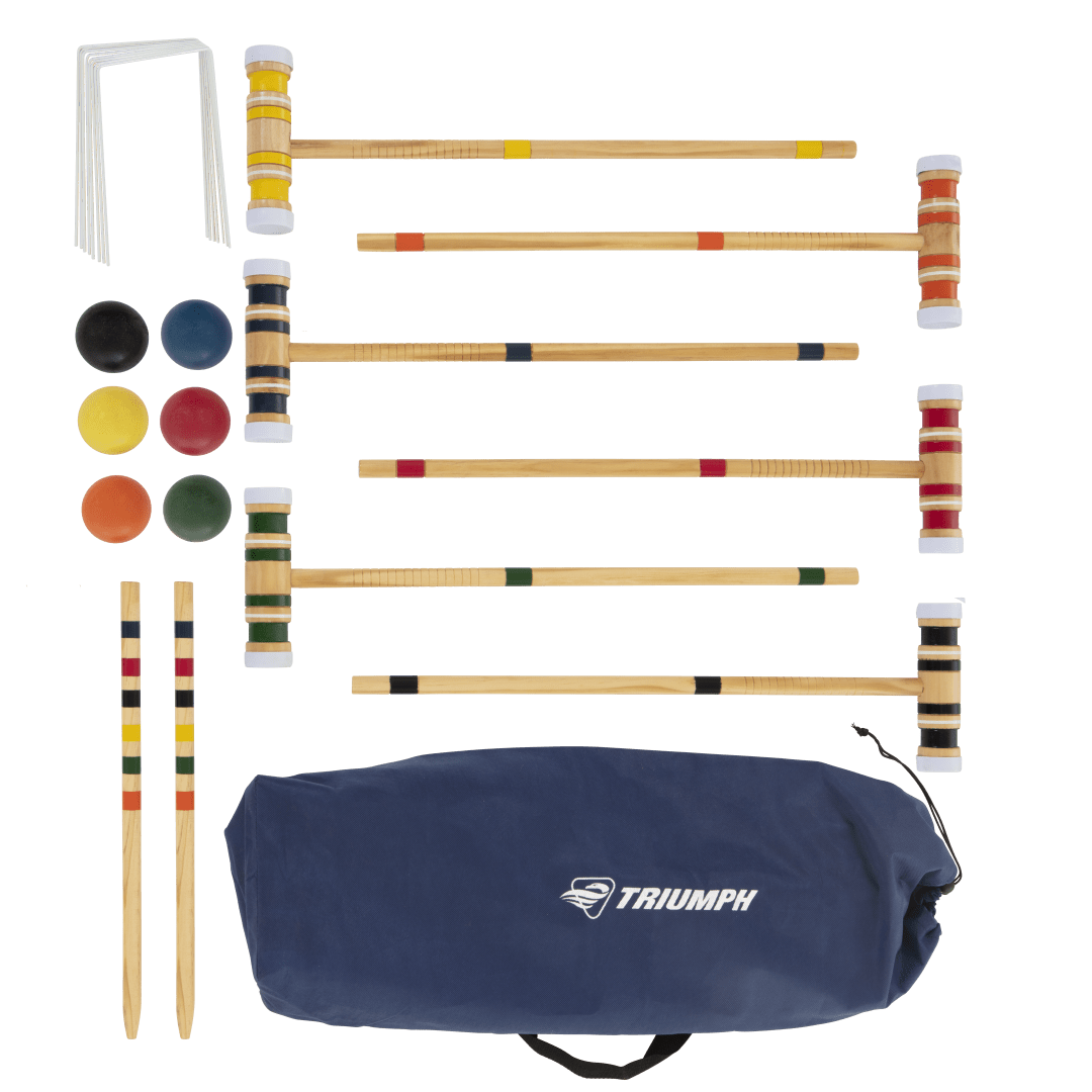 Triumph 6-Player Croquet Set -