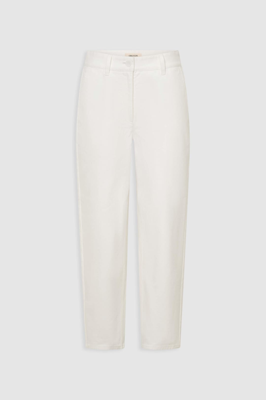 White Twill Pant