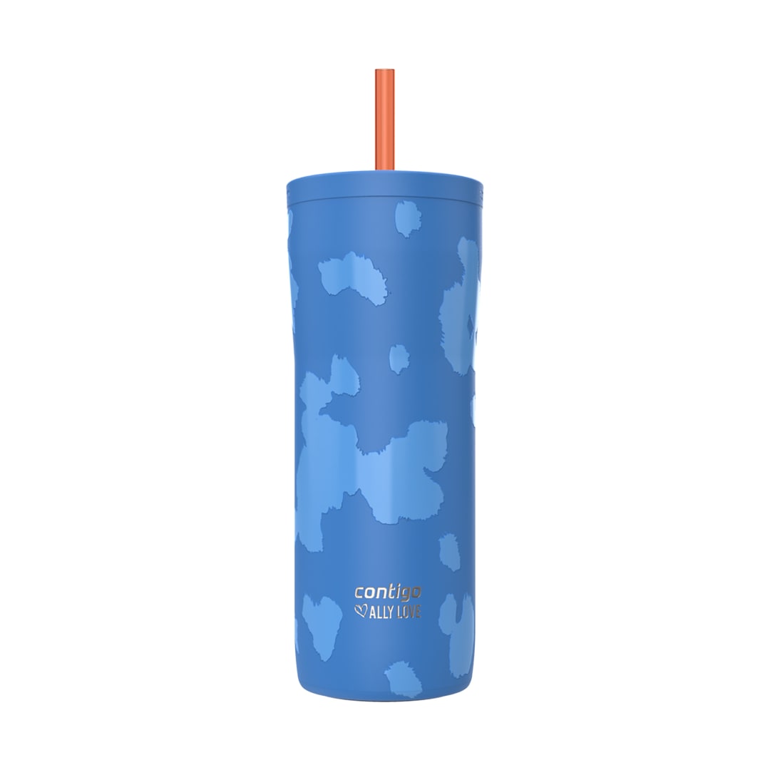 Contigo® x Ally Love Streeterville 2.0 Vaso de Acero Inoxidable con Pajilla, 24oz, Stellar