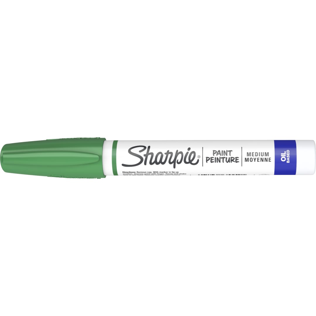 SHARPIE PAINT GREEN MED O S UPC