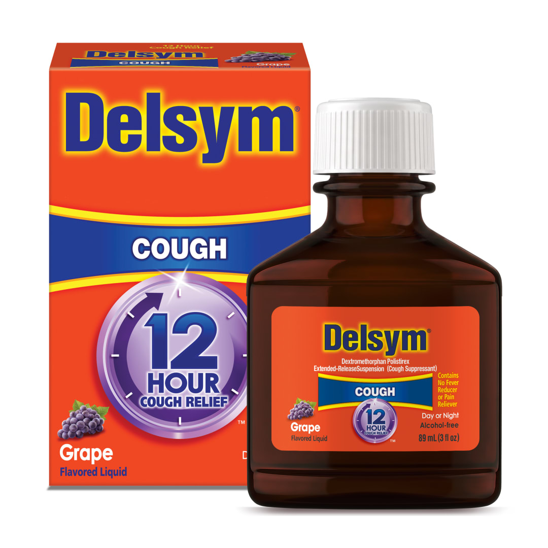DELSYM® Adult Liquid - Grape 12/3 oz.