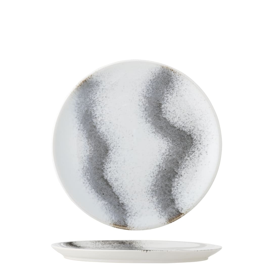 82060949 - Paula Plate, Grey, Stoneware STOCK: 300