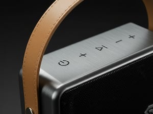 Salsify Edge SoundWave Pro Portable Bluetooth Speaker - Graphite Gray