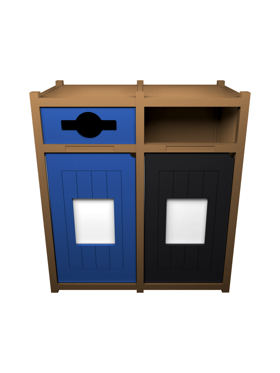  VISION - Double - Unit - Mixed-Full - Cedar-Blue-Black