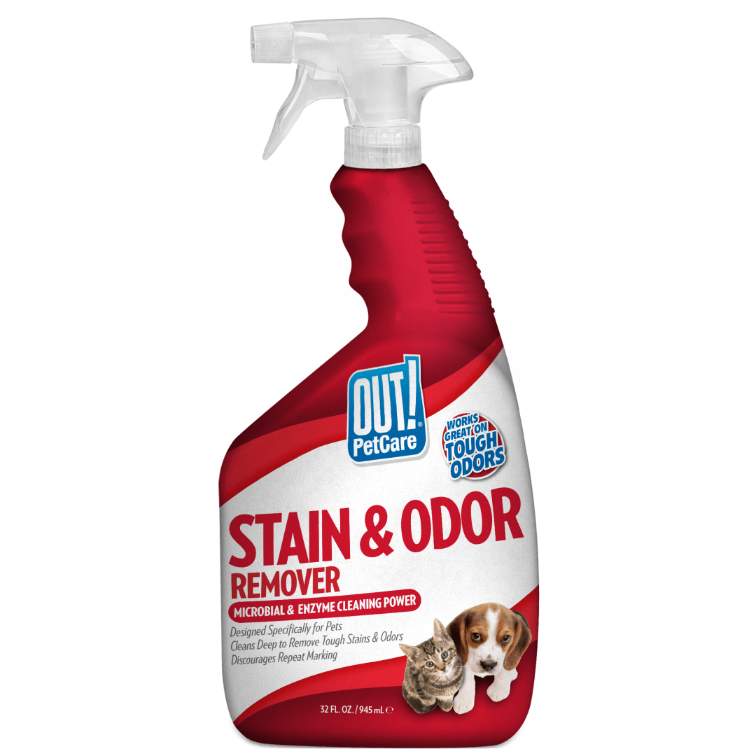 OUT! Stain and Odor Remover, Pet Stain and Odor Remover, 32 Ounces