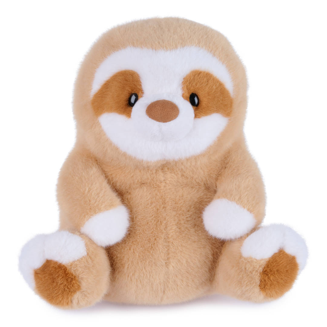GUND Plumpkins Sloth 8-Inch Premium Weighted Bottom Stuffed Animal Plush