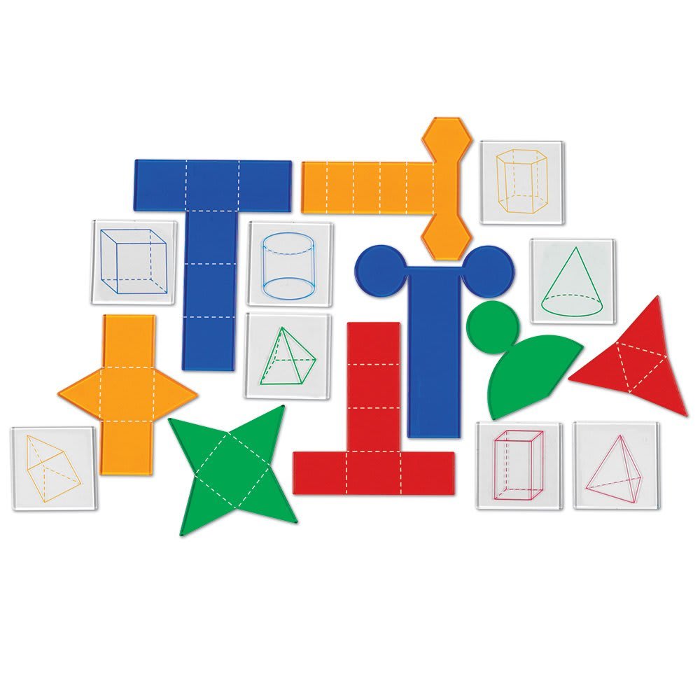 Transparent Folding Geometric Shapes™