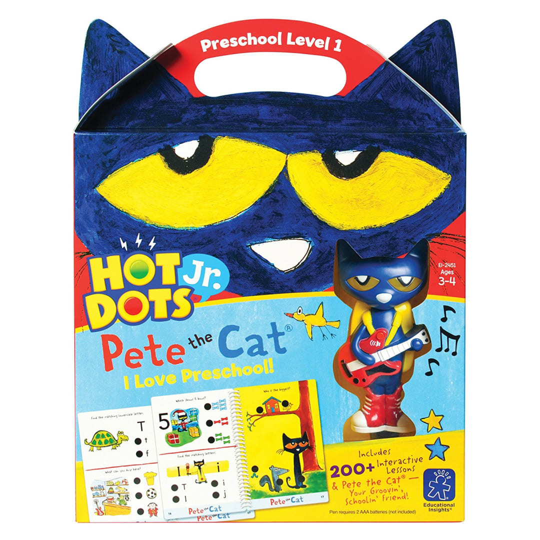 HOT DOTS JR PETE CAT LOVE PRE