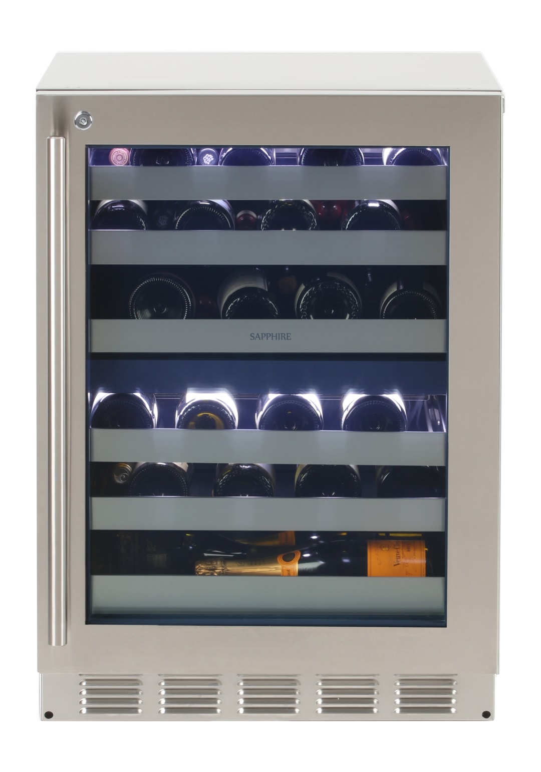 SW24DZSS - 24"  Dual Zone Wine, Ss