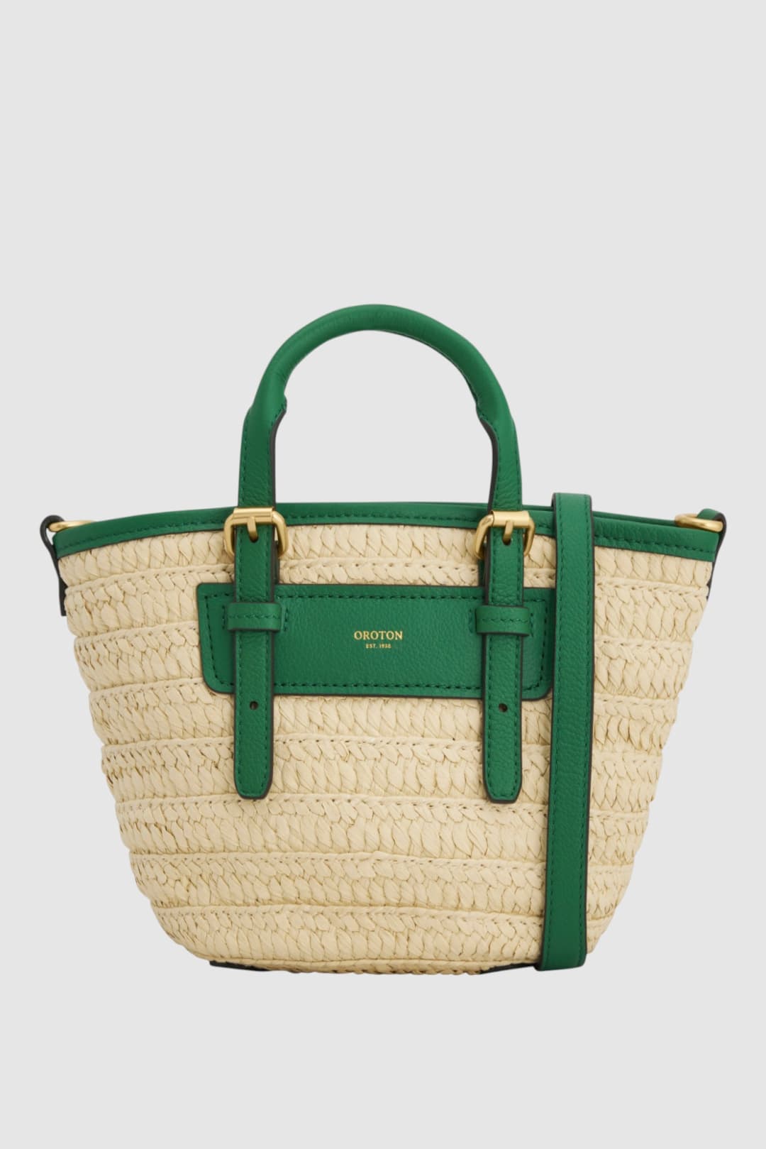 Camille Straw Small Tote