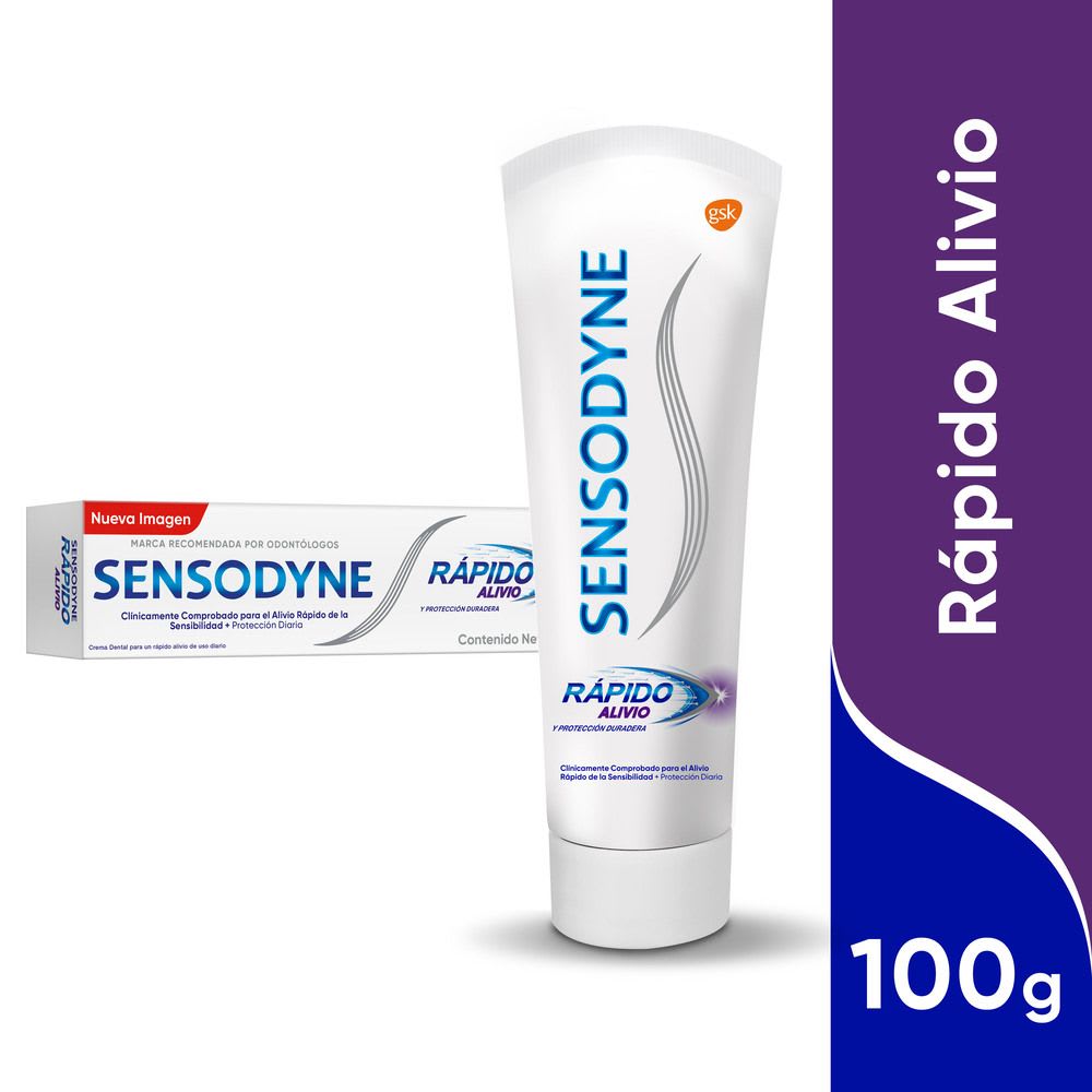 Sensodyne Rápido Alívio Pasta Dental 100g