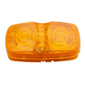 Wastebuilt® Replacement for  General Truck Parts Grote Yellow Rectangular Led Marker Lamp (G4603)