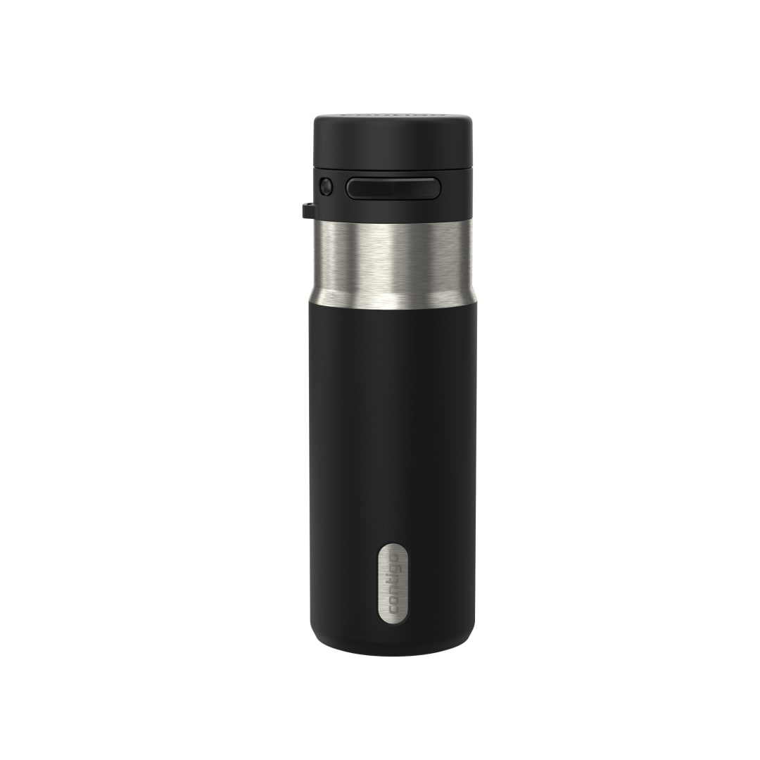 Contigo AutoPop 18 oz Leakproof Insulated Stainless Steel Water Bottle with Shaker Ball