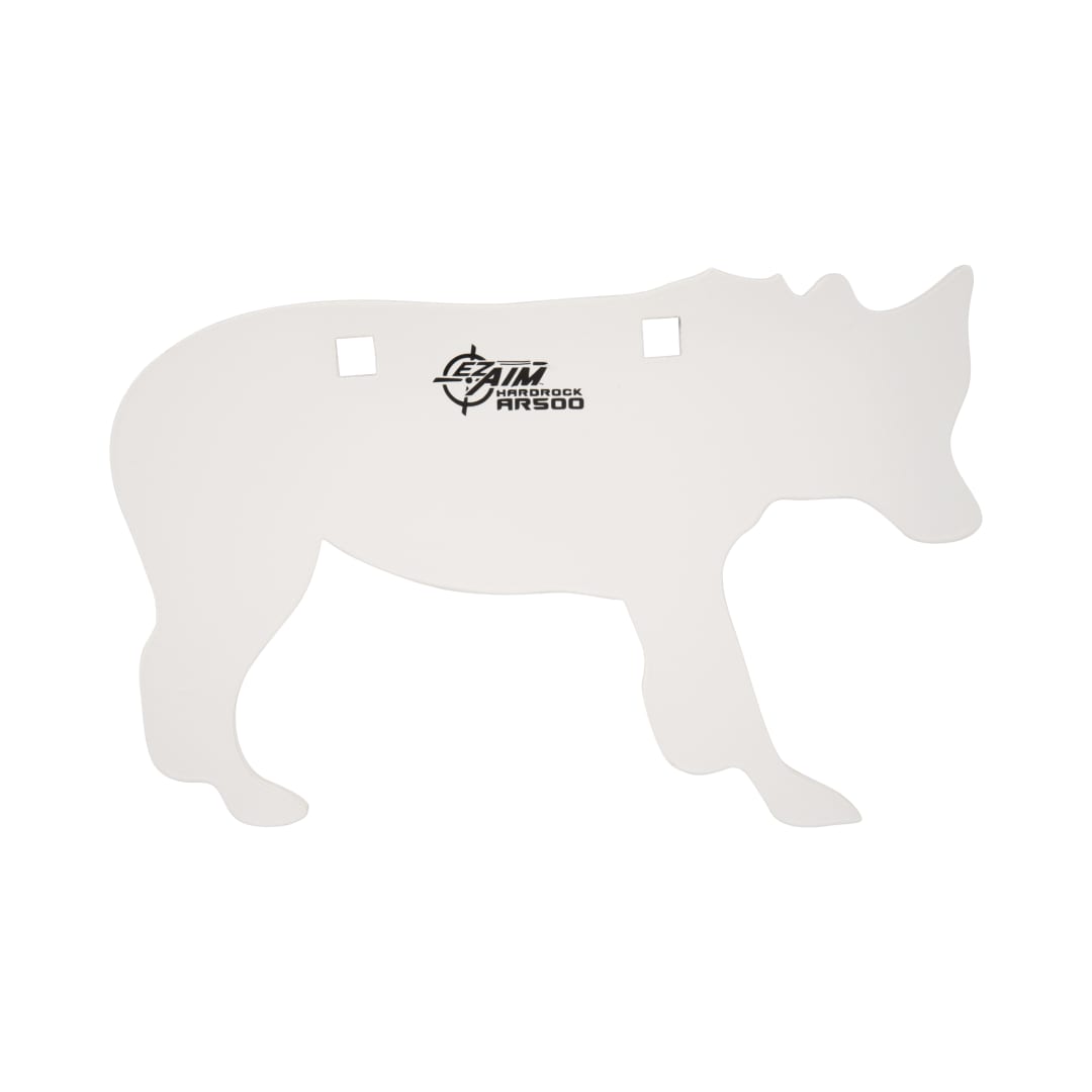 EZ Aim® AR500 Coyote Steel Shooting Gong Target, 6 lbs., White
