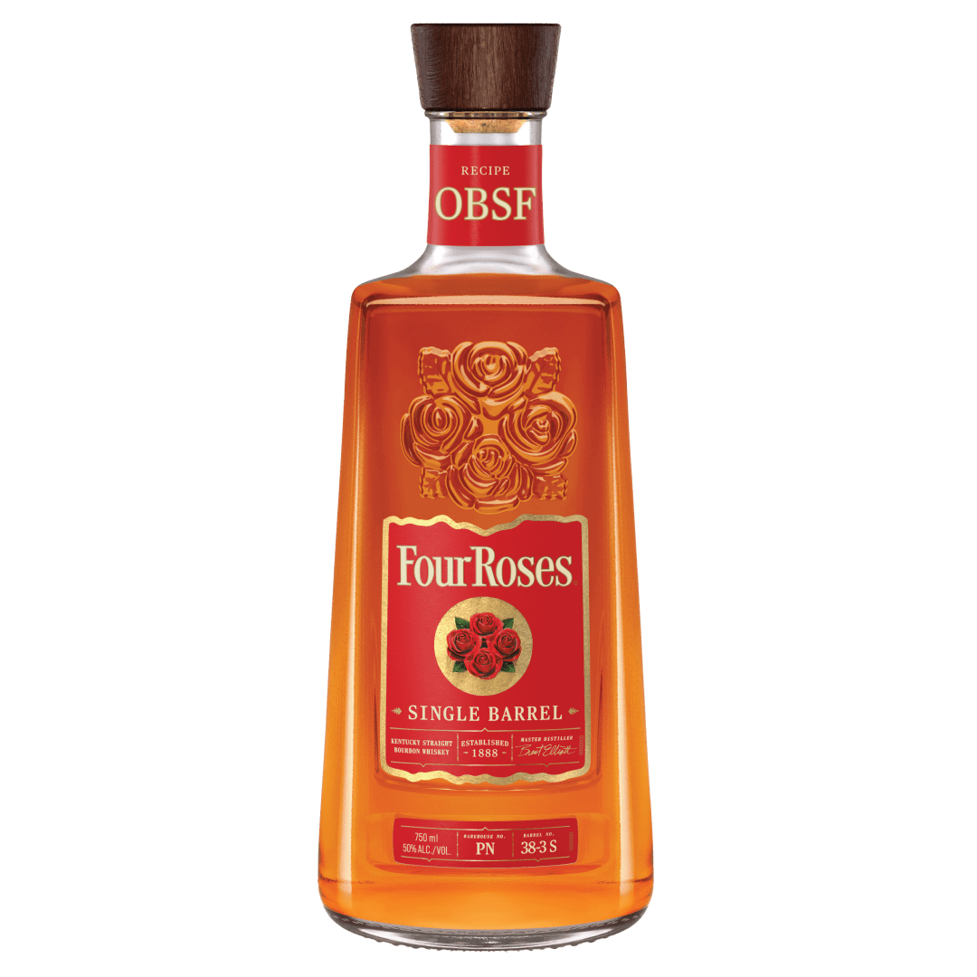 Four Roses Single Barrel OBSF Bourbon, 100 Proof, Kentucky, 750 ml Bottle