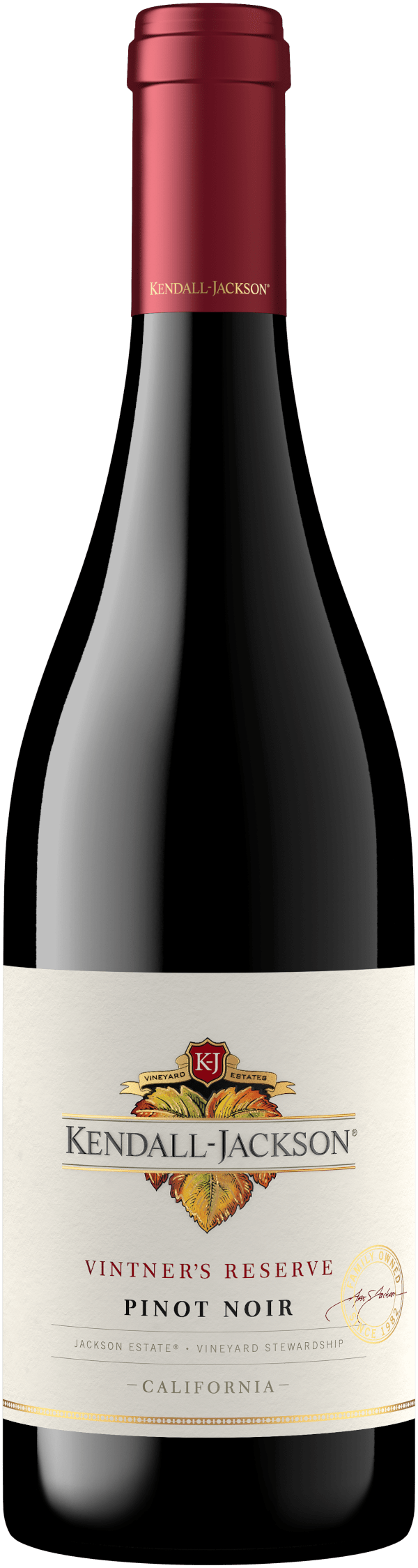 Kendall-Jackson Vintner's Reserve California Pinot Noir Red Wine, 750ml