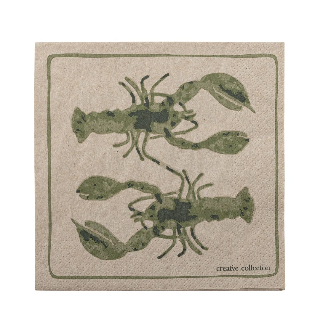 82063270 - Hadden Napkin, Green, FSC®Recycled, Paper STOCK: 300