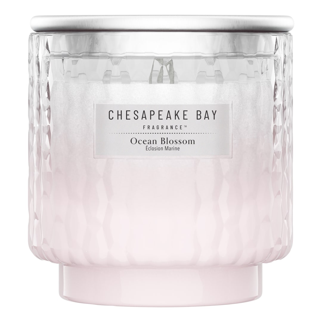 Chesapeake Bay Vela perfumada | Vela grande | Ocean Blossom | Regalos perfectos para mujeres