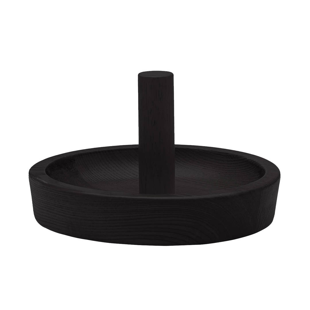 CONE TALC BOWL, BLACK