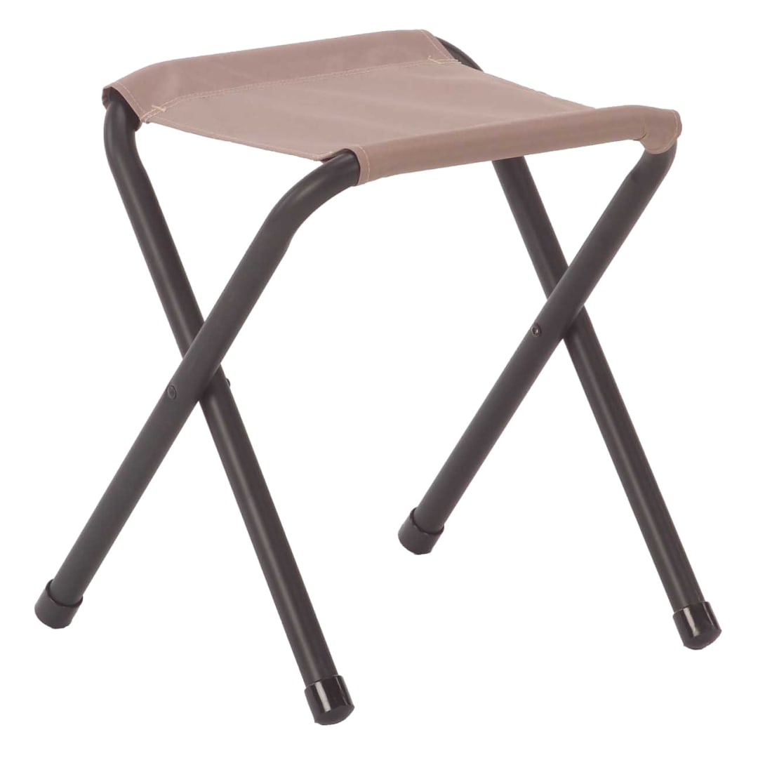 Coleman Rambler II Folding Stool, Compact Portable Stool Supports up to 225lbs, Outdoor Seat & Footrest