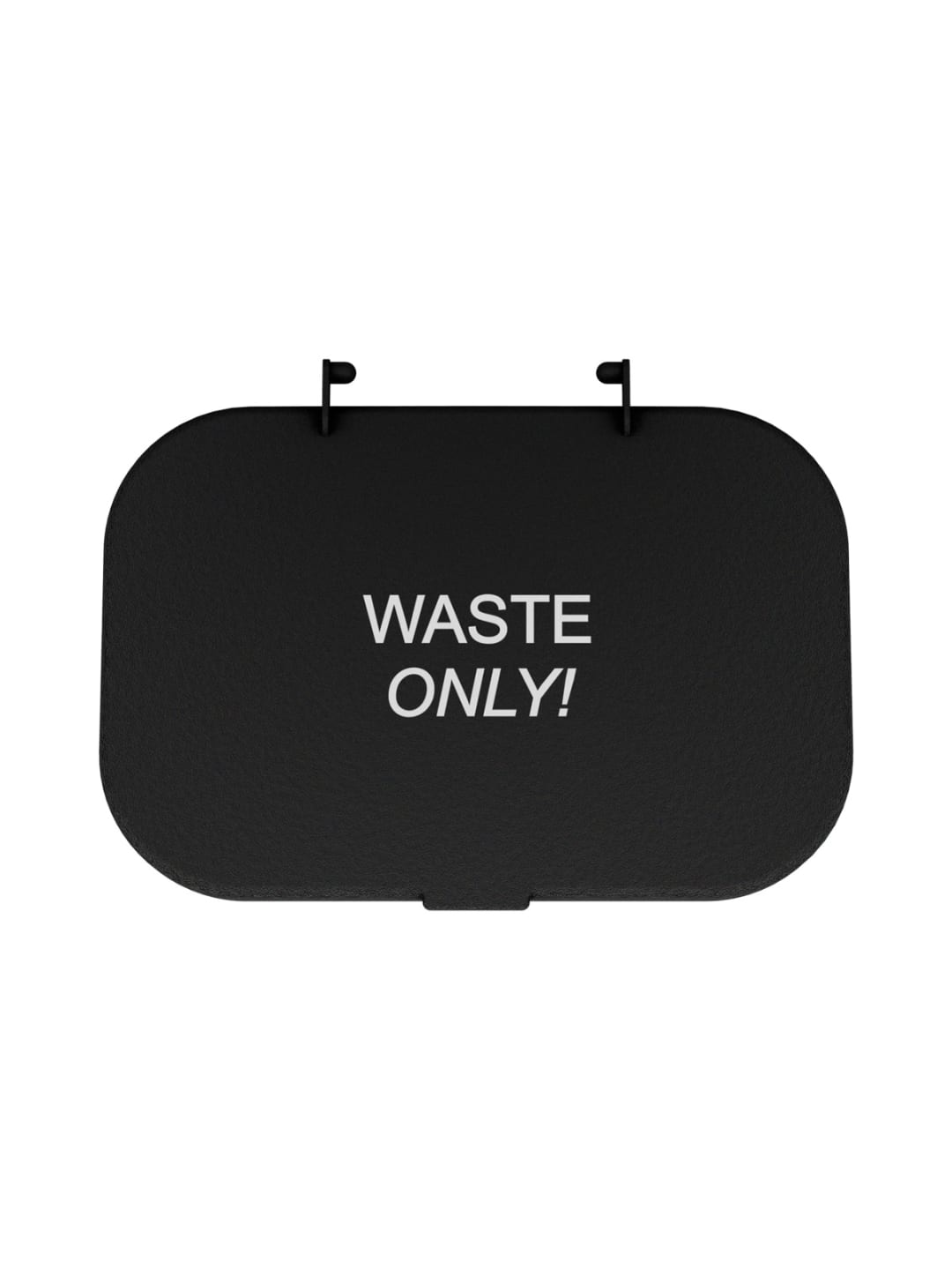 HANGING WASTE BASKET - Lid - Waste - Solid Lift - Black