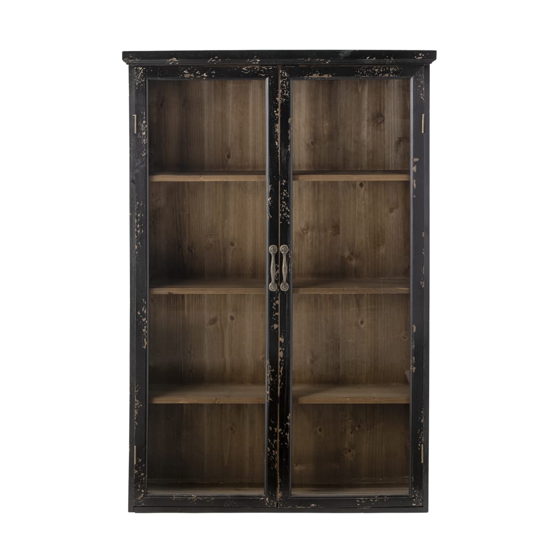 82069610 - Hazem Cabinet, Black, Firwood STOCK: 124