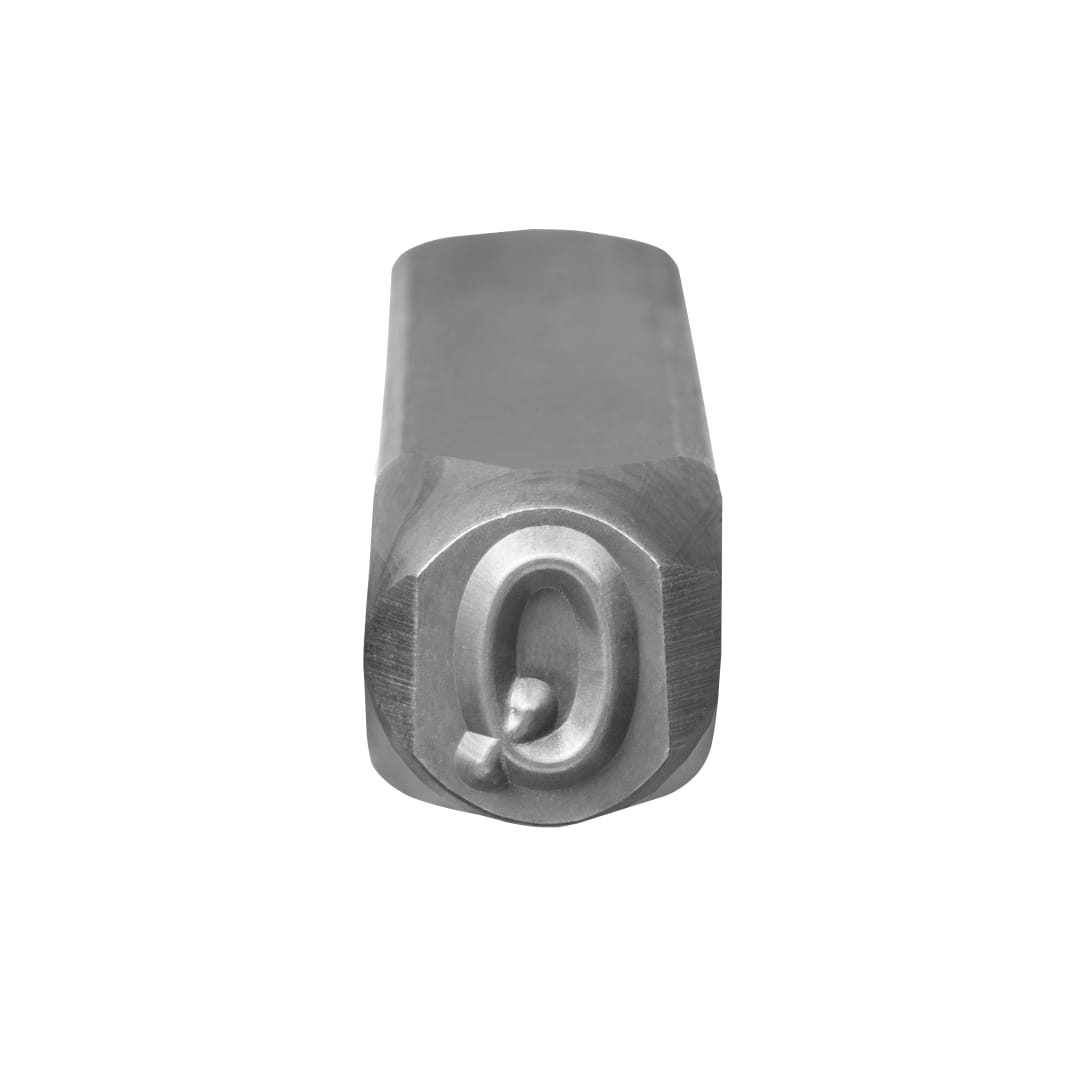 Stamp Sort-1/8" Round Face Q