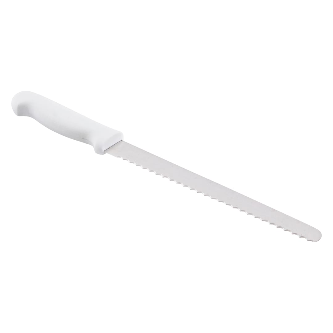 CUT-10WASWH - KNIFE WAVY SLICER 10" WH HDL