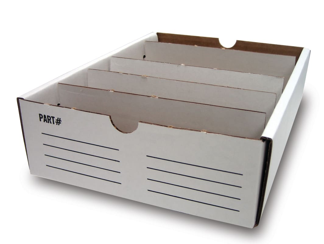 Parts Box, Cardboard, 8" X 12"