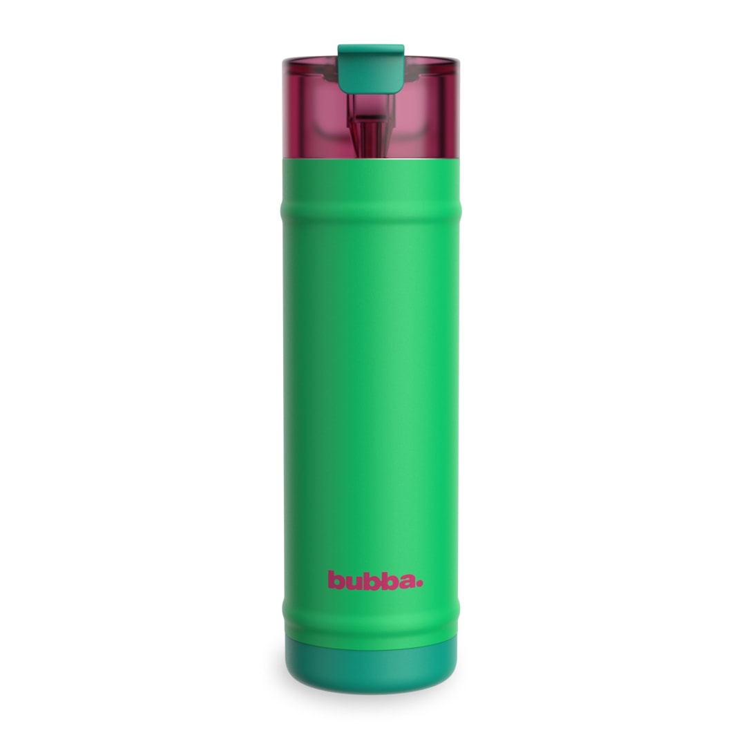 bubba DualSip Insulated Stainless Steel Water Bottle, 24 oz (710 ml)