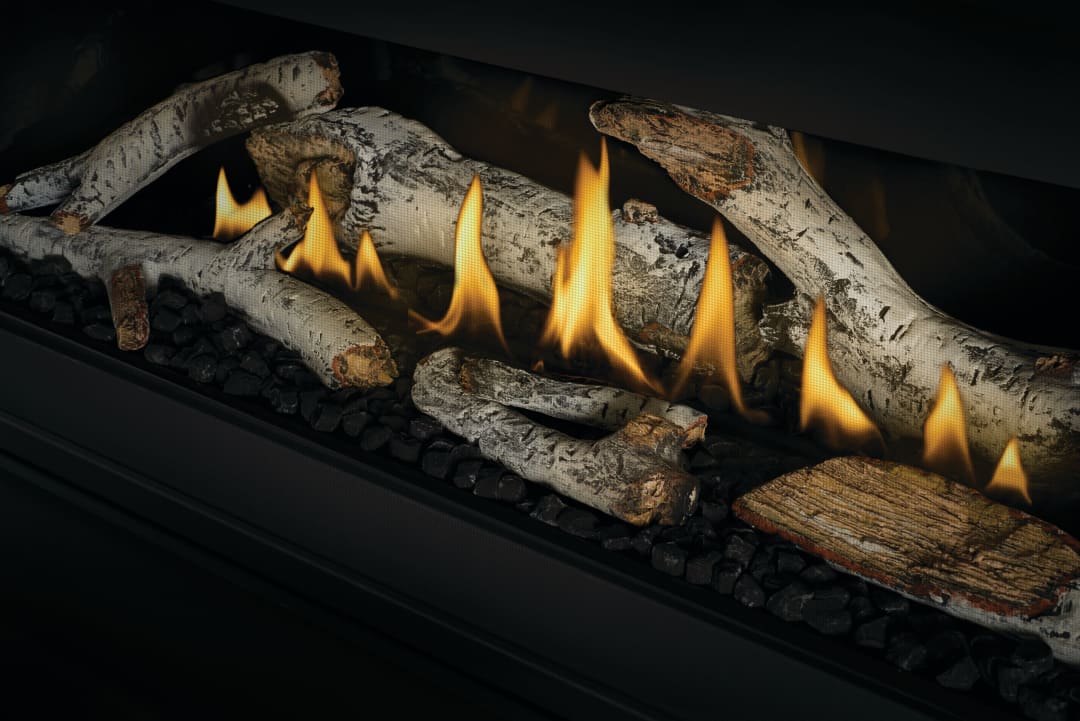 Ensemble de bûches de bouleau standard pour Ascent™ linéaire 42