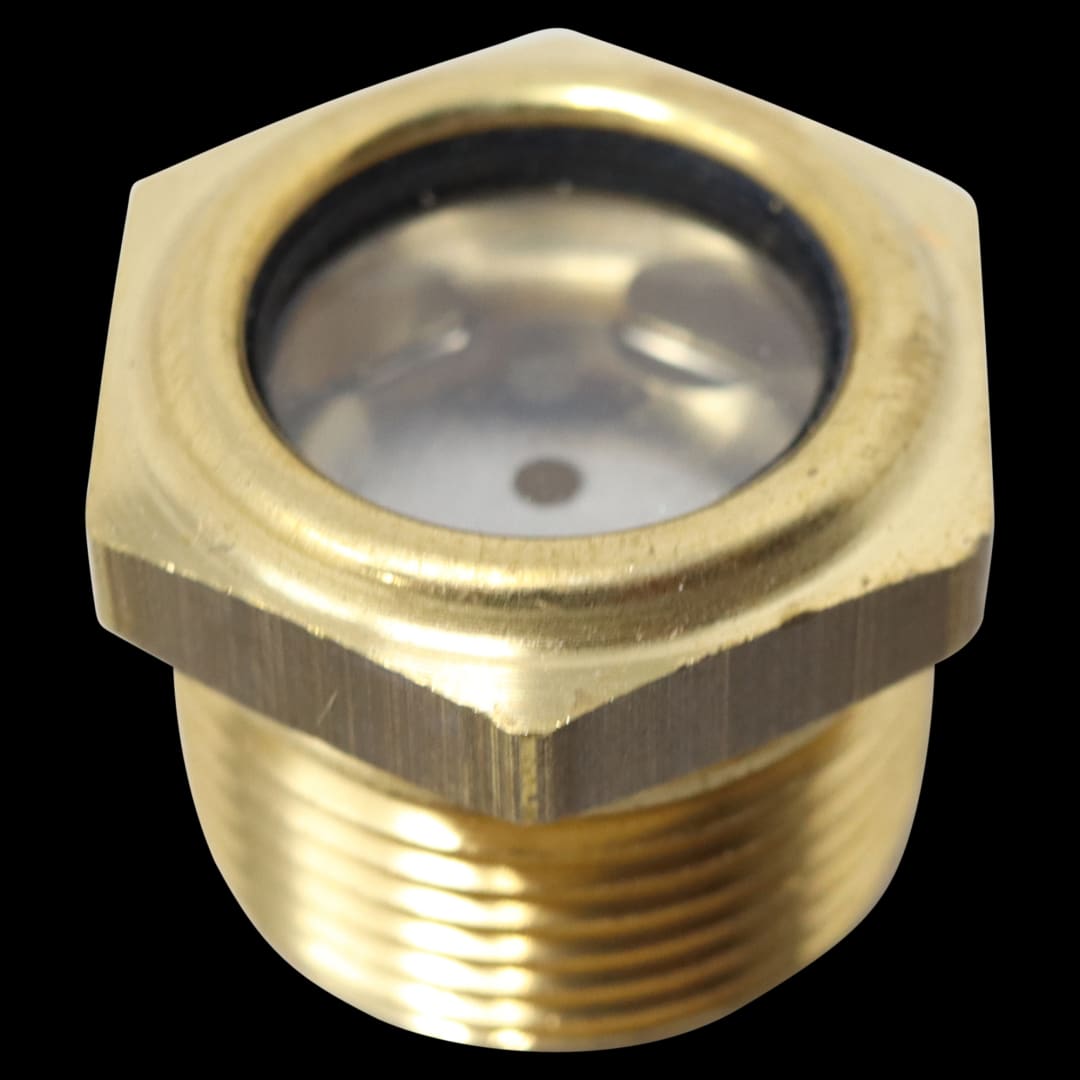 Wastebuilt® Replacement for McNeilus Glass, Oil Sight, Plug Style