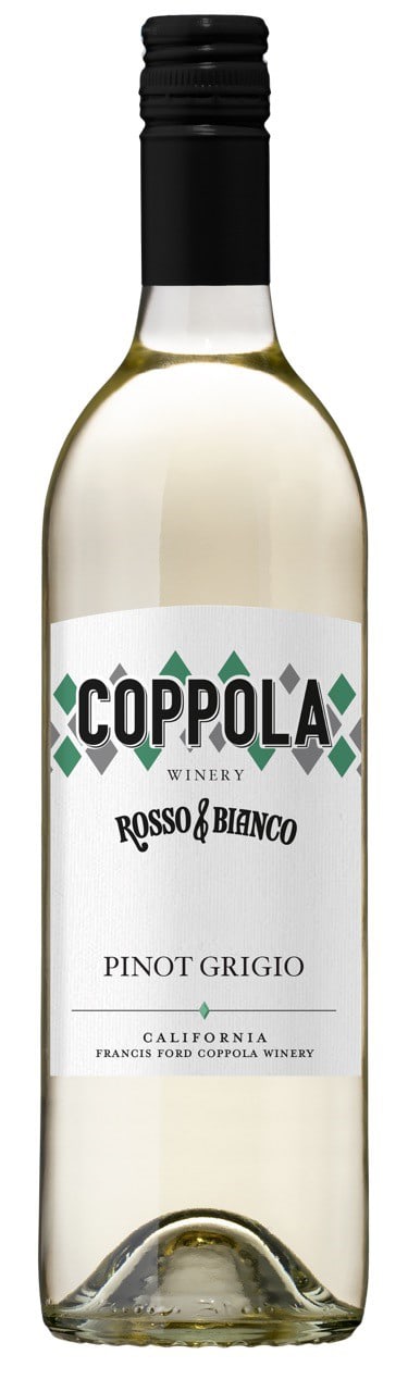 Coppola Rosso and Bianco, Pinot Grigio, California, White Wine, 750mL