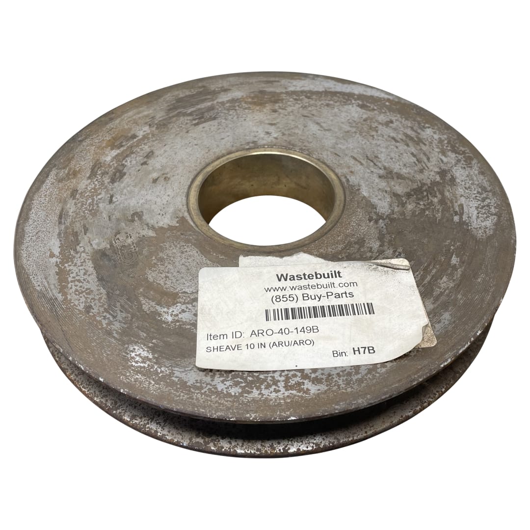 Wastebuilt® Replacement for American Roll-Off Sheave  10" x 2-3/4"  (ARU/ARO)