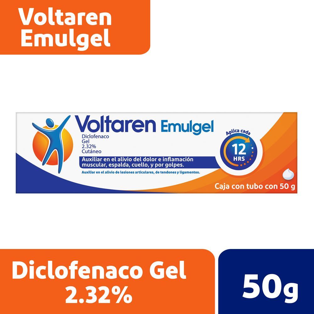 Voltaren Emulgel 12 Horas 2.32% 50g