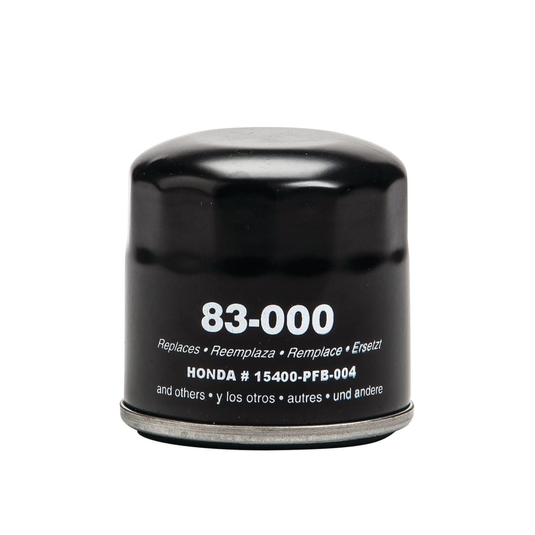 Replacement transmission oil filter for Honda 15400-PFB-014. Helps maintain clean hydrostatic fluid.