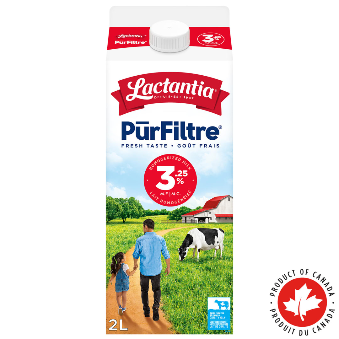 Lactantia PurFiltre Whole Milk, 3.25%