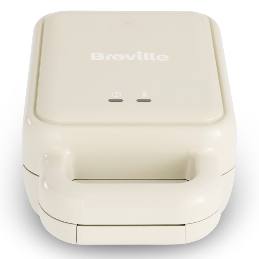 BREVILLE SINGLE SANDWICH TOASTER CREAM