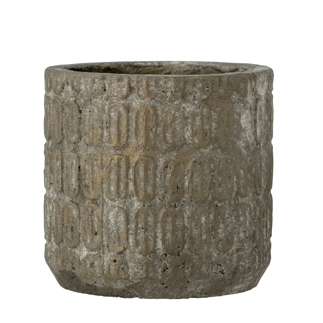 82057711 - Benas Deco Flowerpot, Grey, Cement STOCK: 236