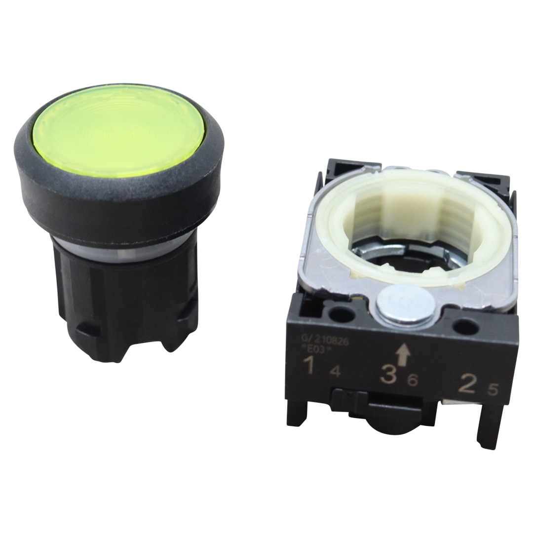 Galbreath™ Operator,22MM Illuminated Yellow