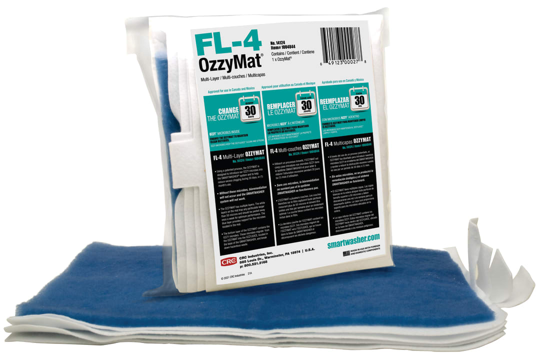 SmartWasher FL-4 OzzyMat Multi-Layer Fluid Active Mat 1X1Mat