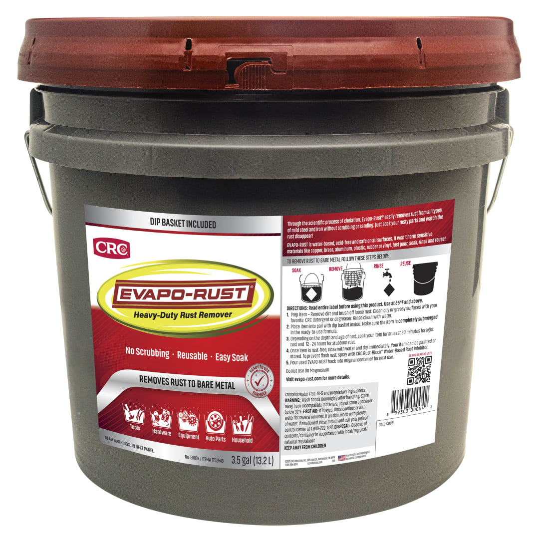 CRC Evapo-Rust Heavy-Duty Rust Remover 1X3.5GL