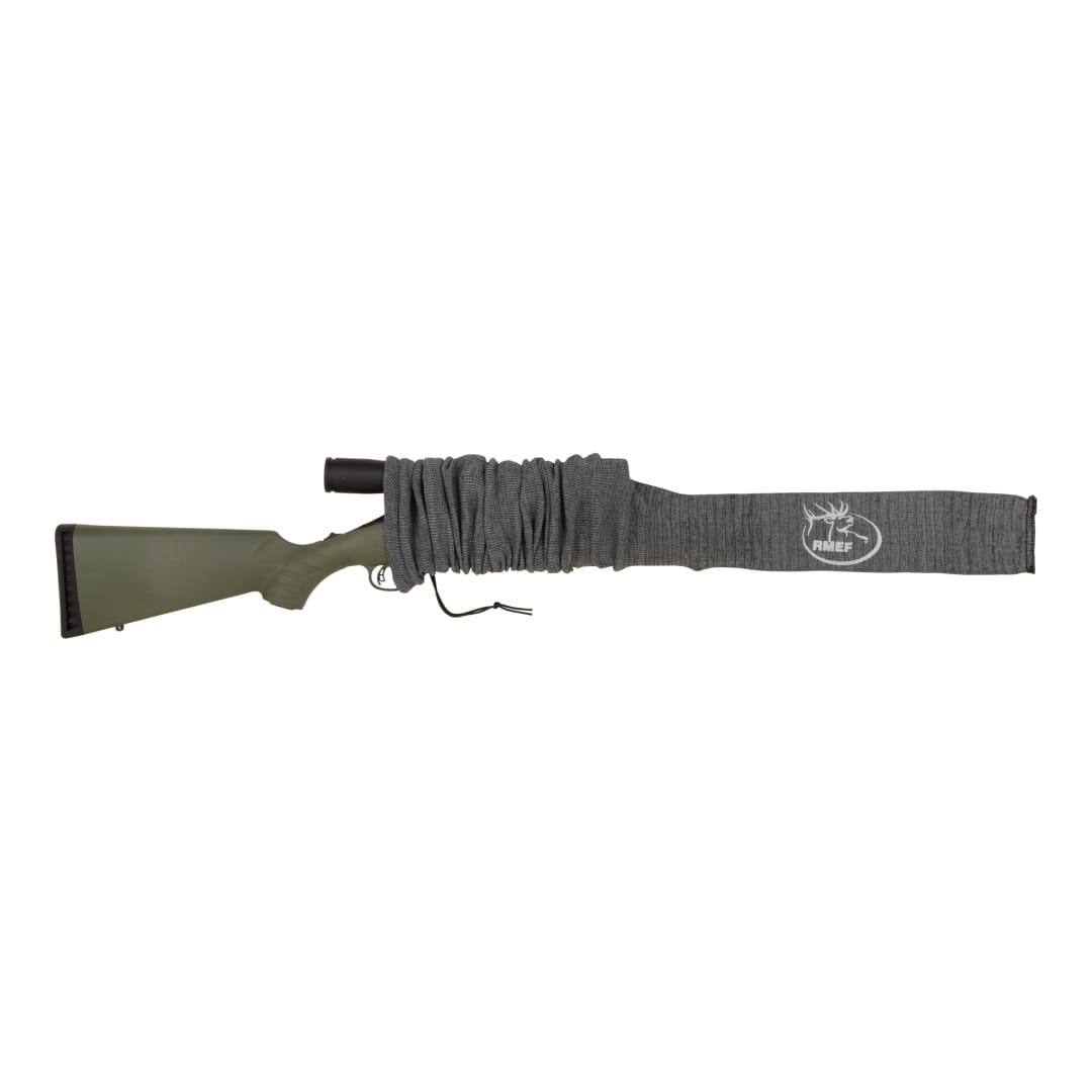 Rocky Mountain Elk Foundation Knit 52" Gun Sock, Gray
