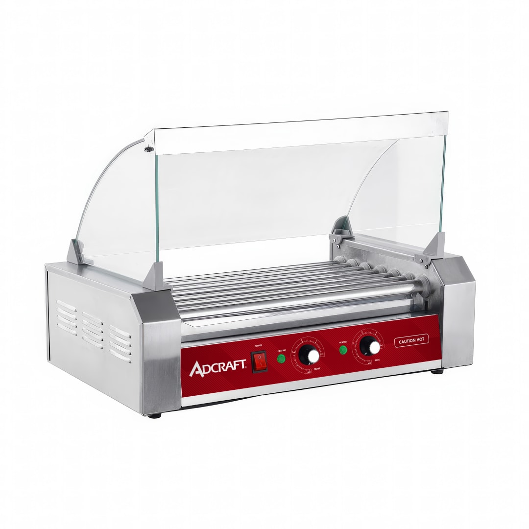 HRG-07-COV - Glass Cover for the 7 Roller Grill