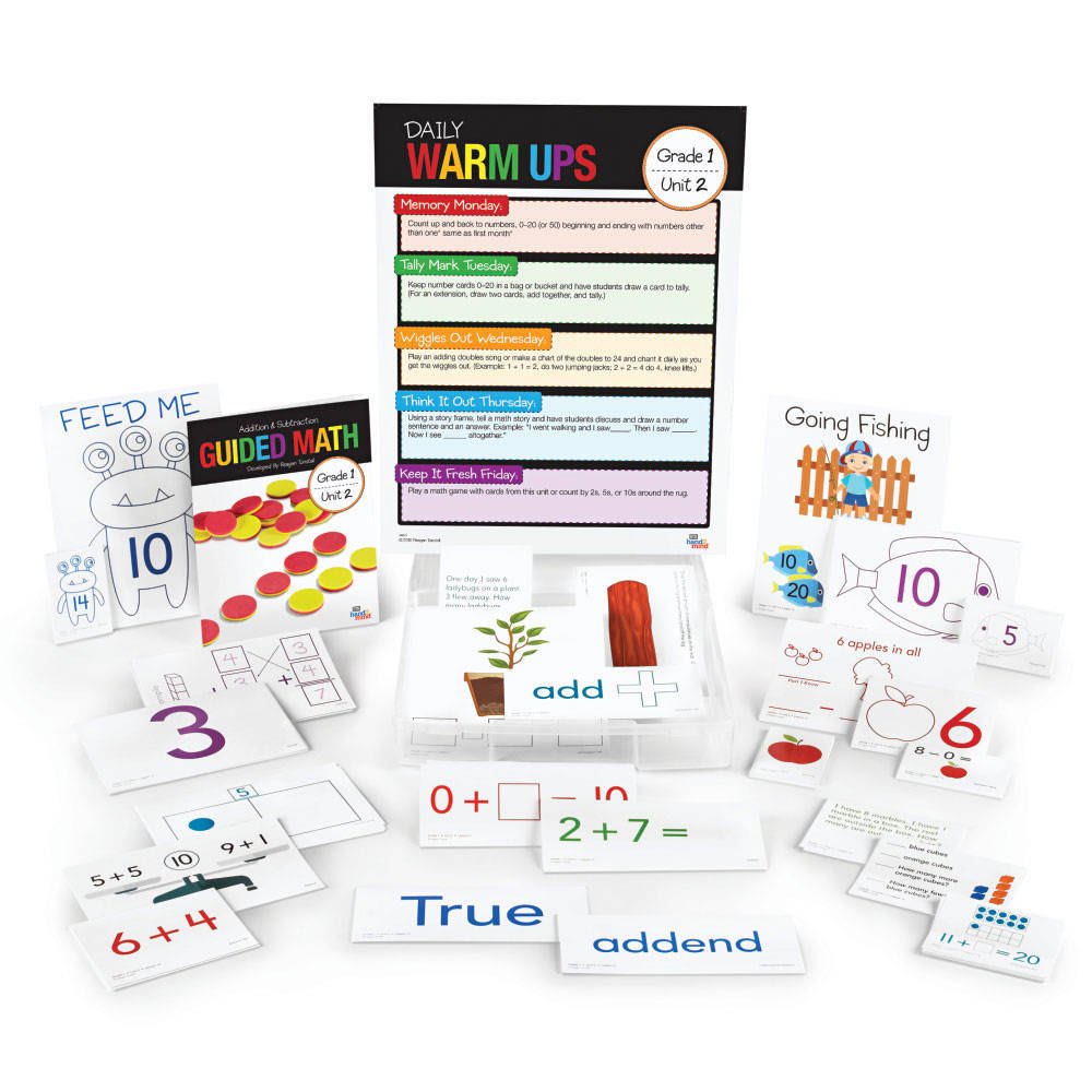 GUIDED MATH KIT, ADD & SUBTRACT G1U2