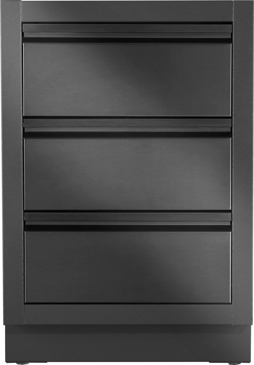 OASIS® Three Drawer Cabinet, Matte Black
